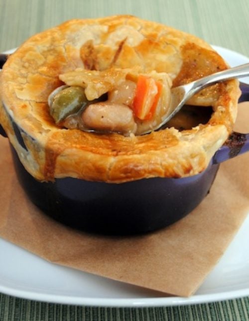 Classic Chicken Pot Pie - Comfort food at it's finest, easily customizable for your family's tastes! | foxeslovelemons.com