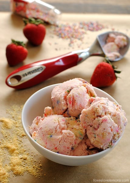 STRAWBERRY ICE CREAM  NINJA FOODI BLENDER RECIPES 