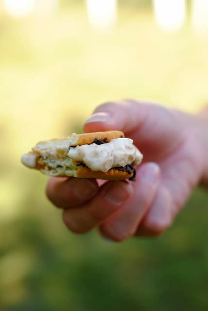 Ritz Cracker Ice Cream Sandwiches for a Sangria Party | foxeslovelemons.com