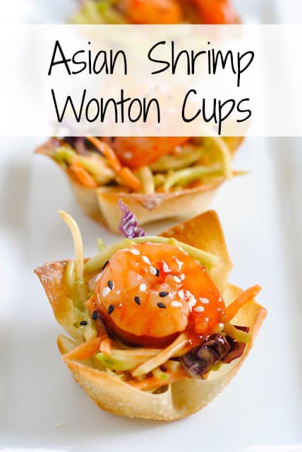 Shrimp Avocado Wonton Cup Appetizer Recipe