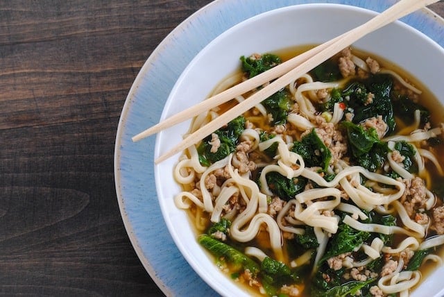 Pickled Mustard Greens and Pork Noodle Soup 酸菜肉絲麵 – hopes.dreams.aspirations