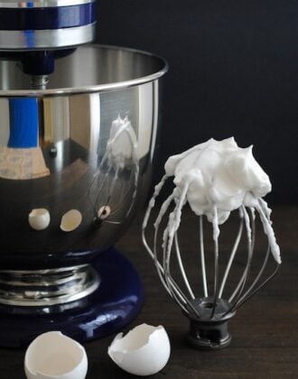 Culinary School Lesson: Whip It Good - The secrets to making fluffy egg whites for meringues, and perfect homemade whipped cream. | foxeslovelemons.com