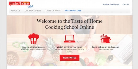 Taste of Home Online Cooking School | foxelovelemons.com