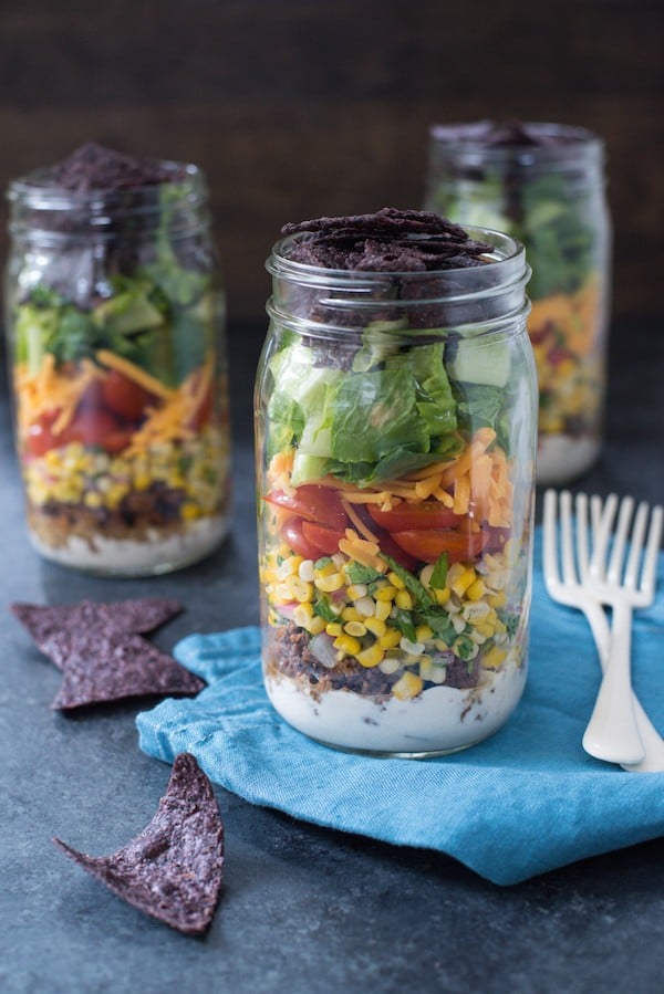 Taco Mason Jar Salad Recipe