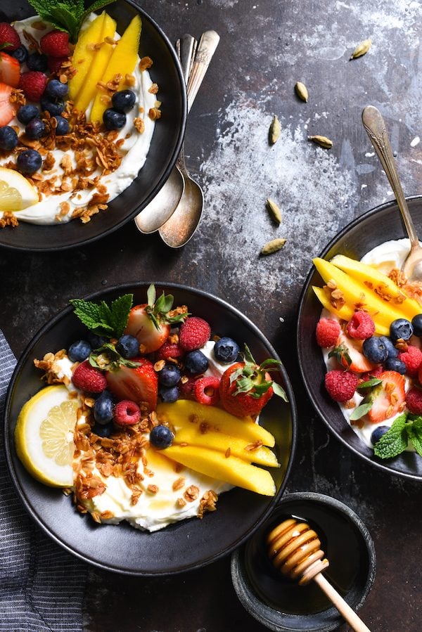 Breakfast Bowl with Amaranth Granola Recipe - Love and Lemons