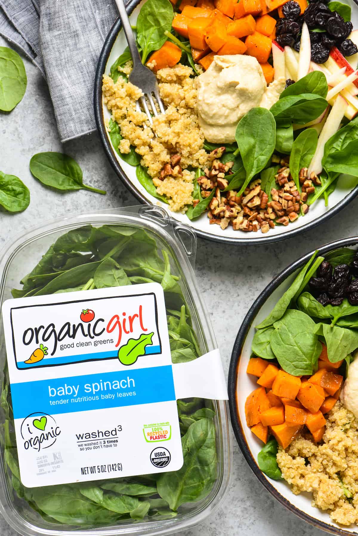 All of the ingredients for this Greens & Grains Power Lunch can be prepped at the start of the week, and you're all set for easy, healthful and delicious meals for days to come! Naturally gluten free, dairy free and vegan!