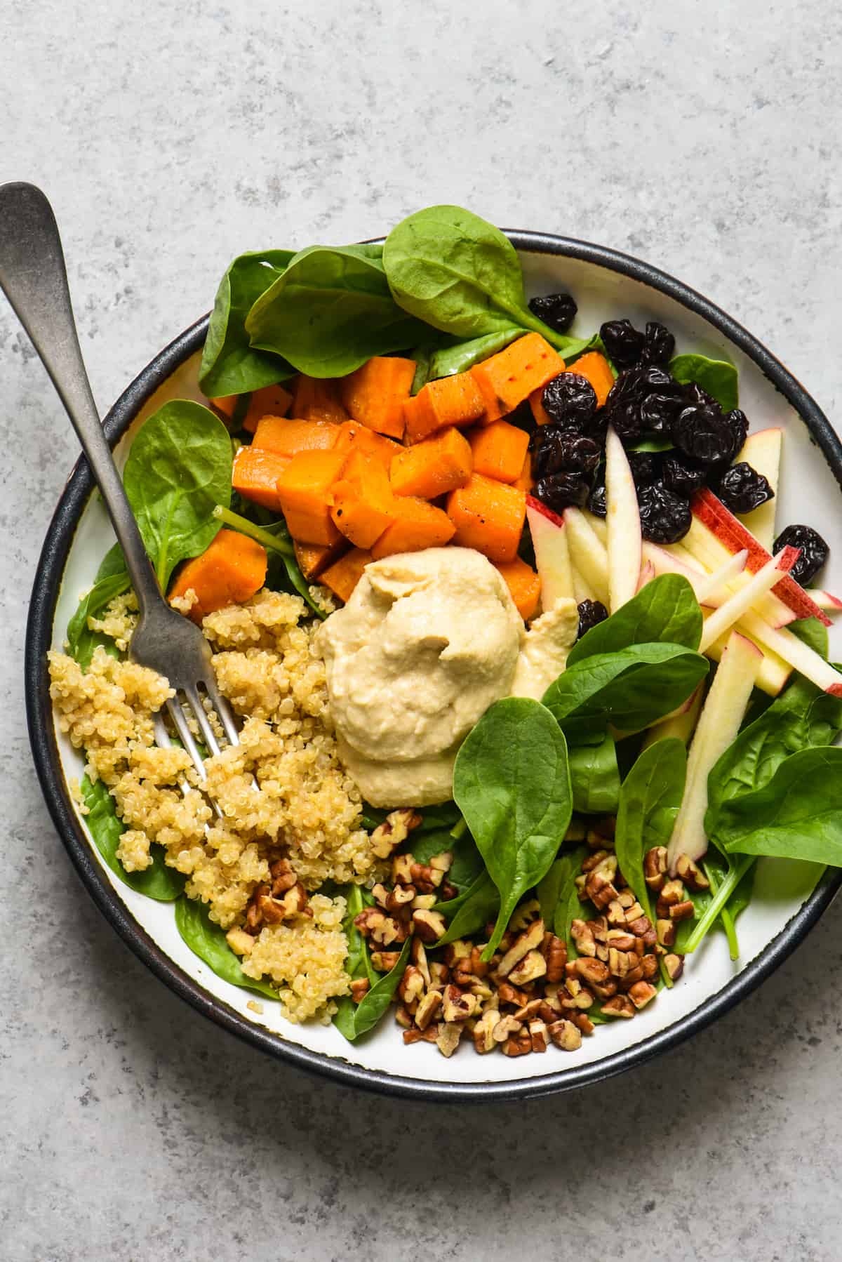 All of the ingredients for this Greens & Grains Power Lunch can be prepped at the start of the week, and you're all set for easy, healthful and delicious meals for days to come! Naturally gluten free, dairy free and vegan!