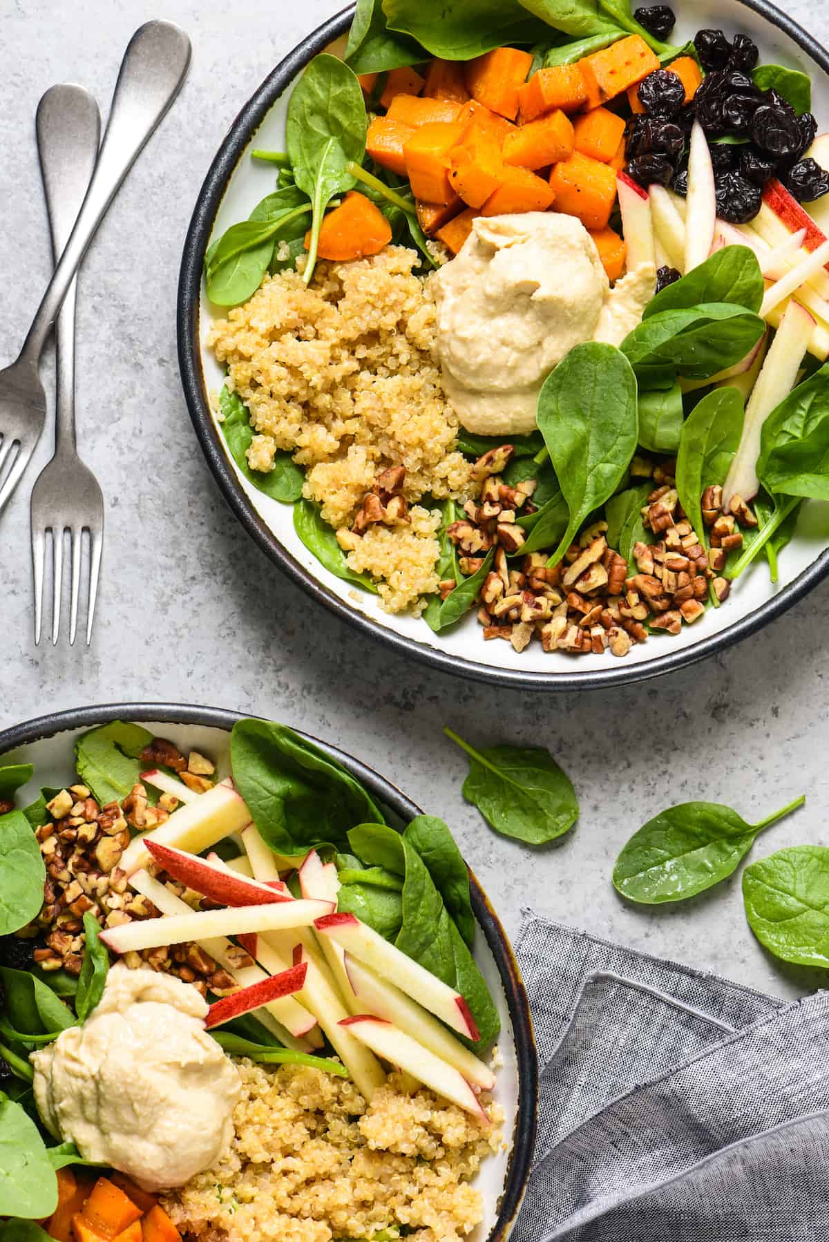 All of the ingredients for this Greens & Grains Power Lunch can be prepped at the start of the week, and you're all set for easy, healthful and delicious meals for days to come! Naturally gluten free, dairy free and vegan!