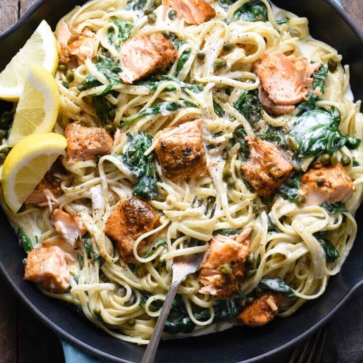 salmon pasta recipe