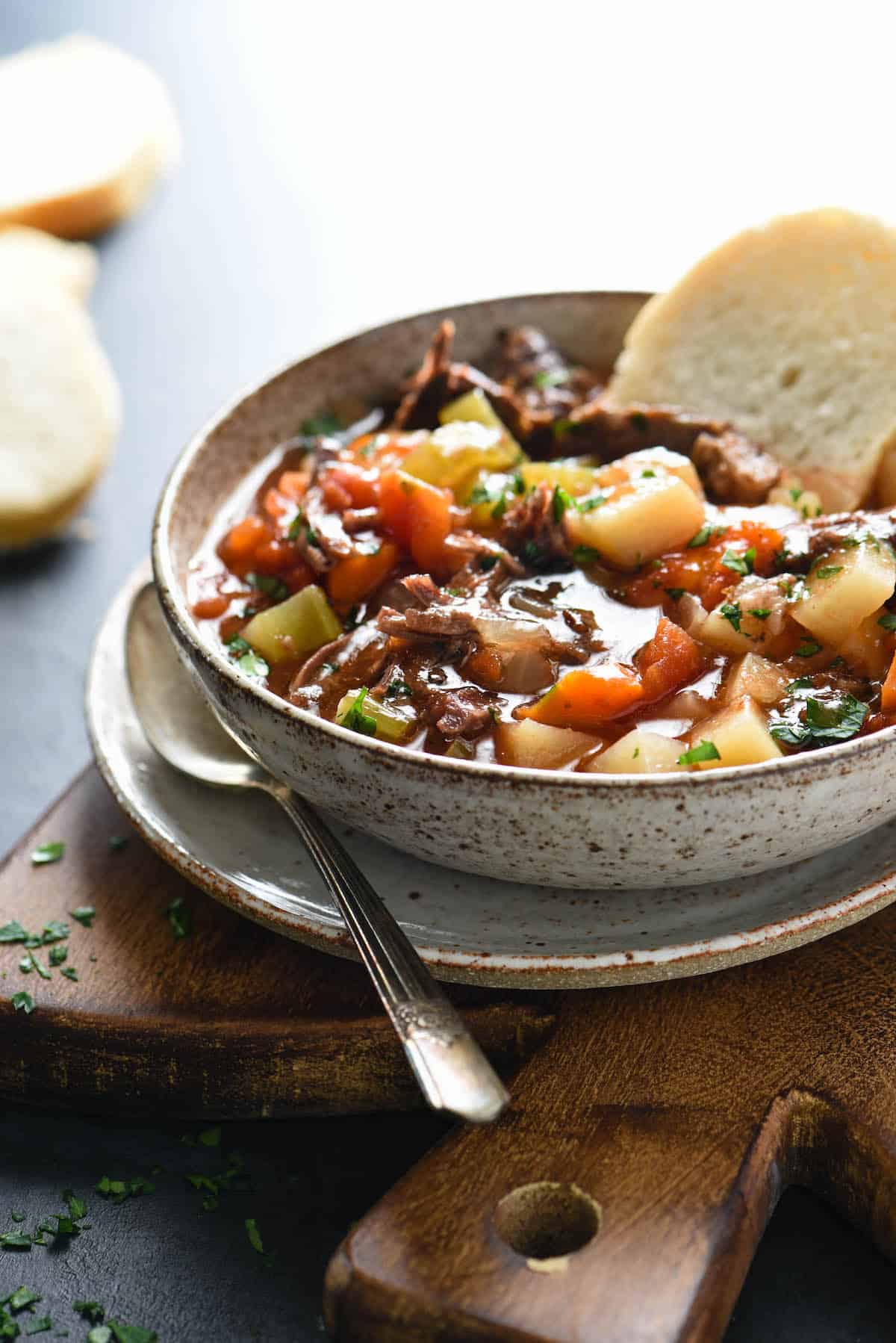 Crockpot Vegetable Beef Soup