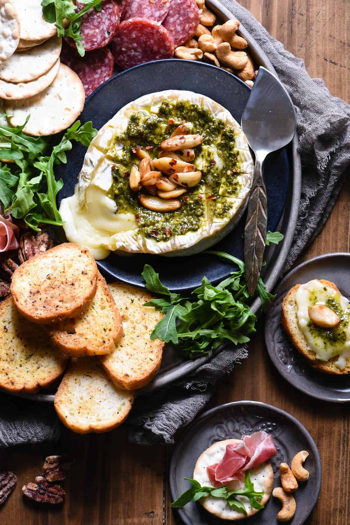 Baked Brie with Pomegranates Recipe - Love and Lemons