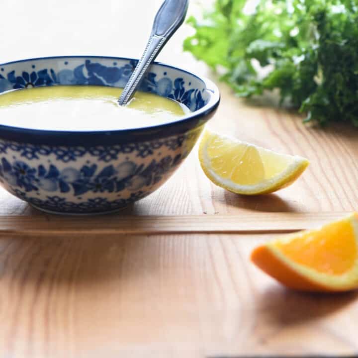 Forget store bought salad dressing. This homemade Citrus Salad Dressing recipe takes just 5 minutes and will be healthier, fresher and more delicious. | foxeslovelemons.com