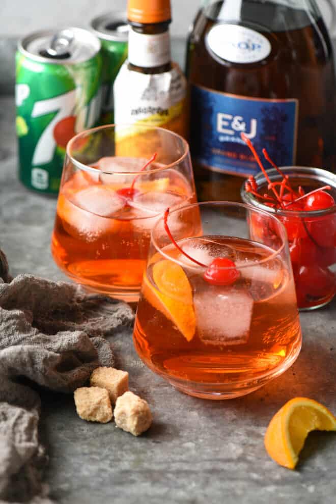 Indulge in Our Traveling Cheesehead Cocktail: E&J Brandy Mixed