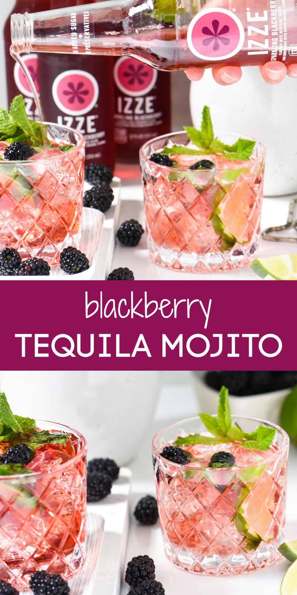 Blackberry Tequila Mojito Foxes Love Lemons