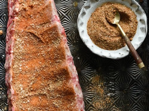 Pork ribs spices best sale