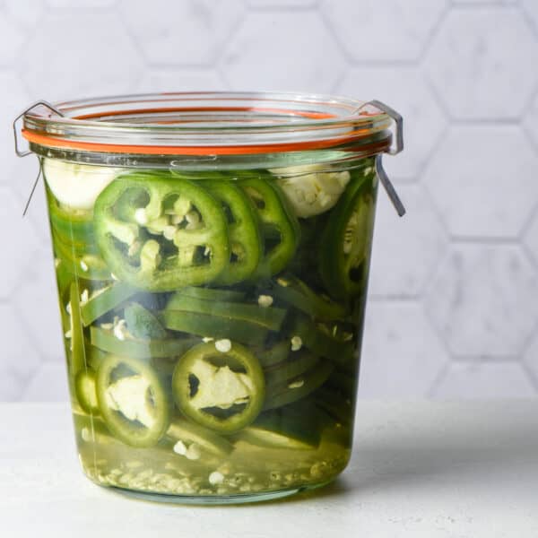 Pickled Jalapeno Peppers Recipe - Foxes Love Lemons