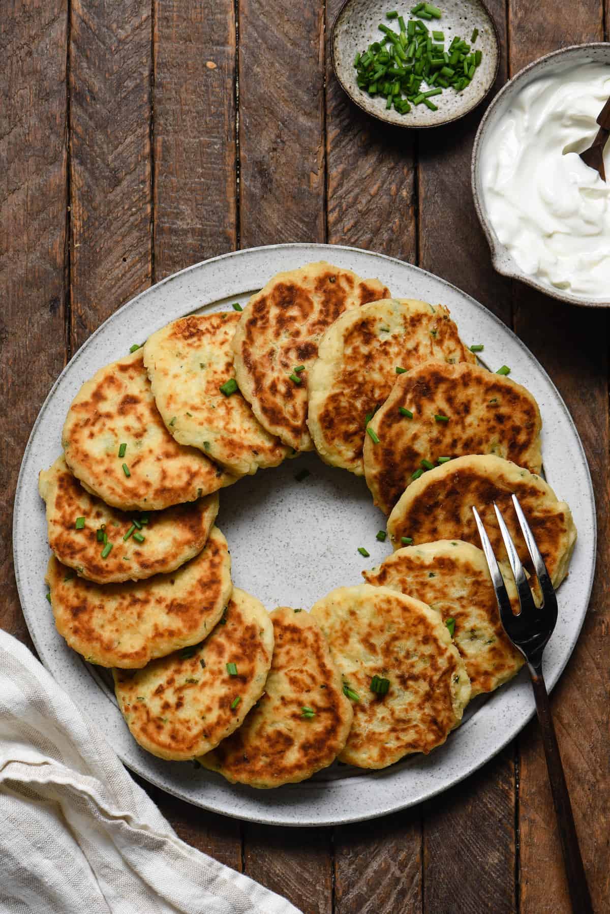Potato Cakes From Mashed Potatoes - Foxes Love Lemons