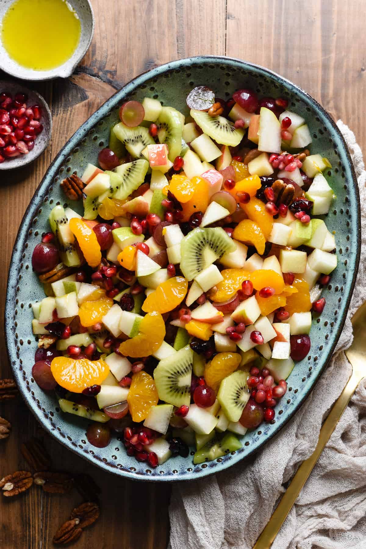 Thanksgiving Fruit Salad (Fall Fruit Salad) - Foxes Love Lemons