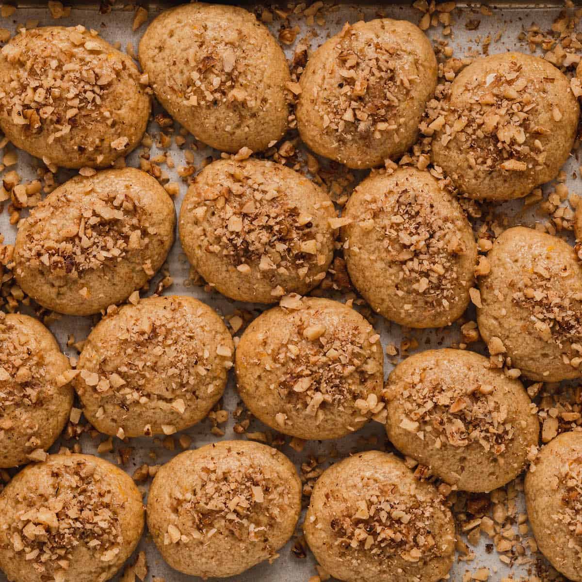 Greek Honey Cookies (Melomakarona Cookies)-image