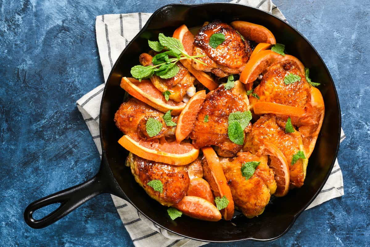 Honey Glazed Chicken Thighs - Foxes Love Lemons