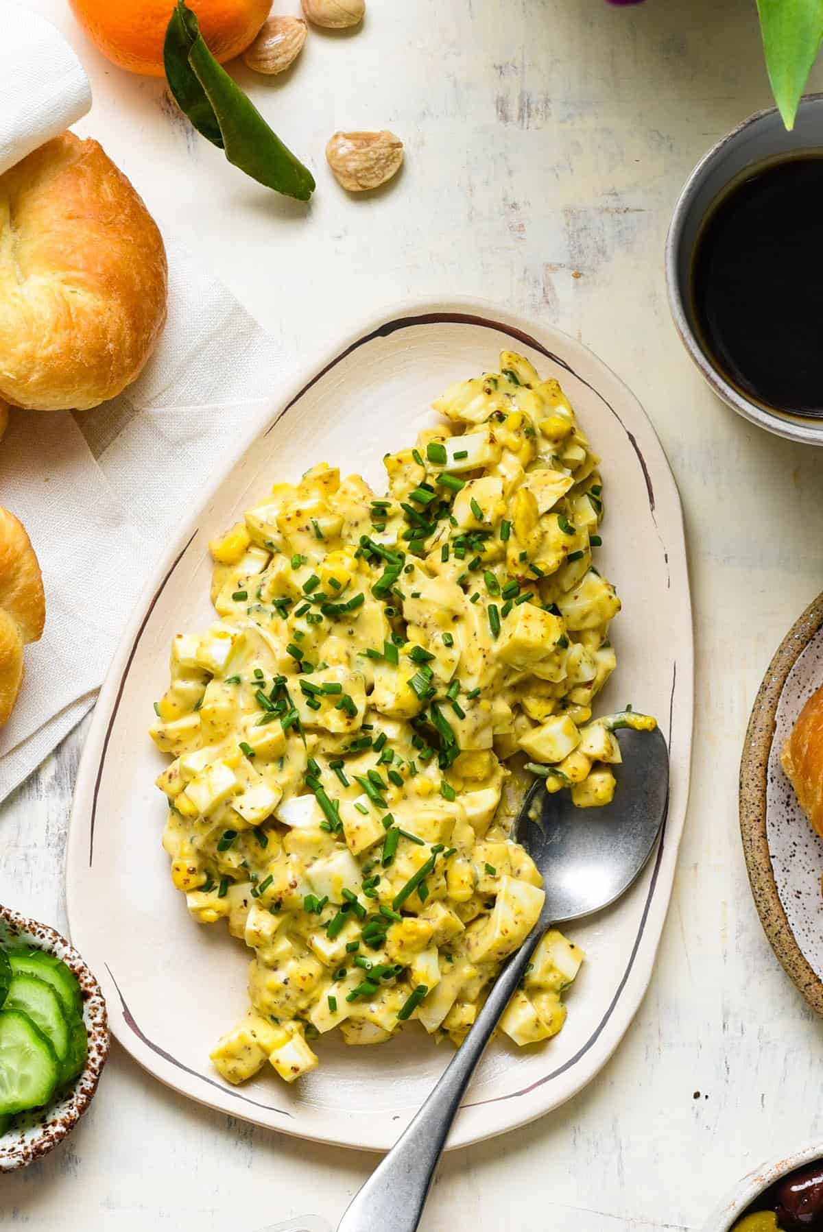 Egg Salad with Pickles (Pickled Egg Salad) Foxes Love Lemons