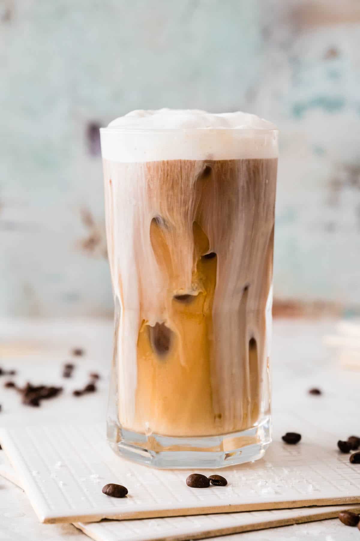 Salted Caramel Cream Cold Brew - Foxes Love Lemons