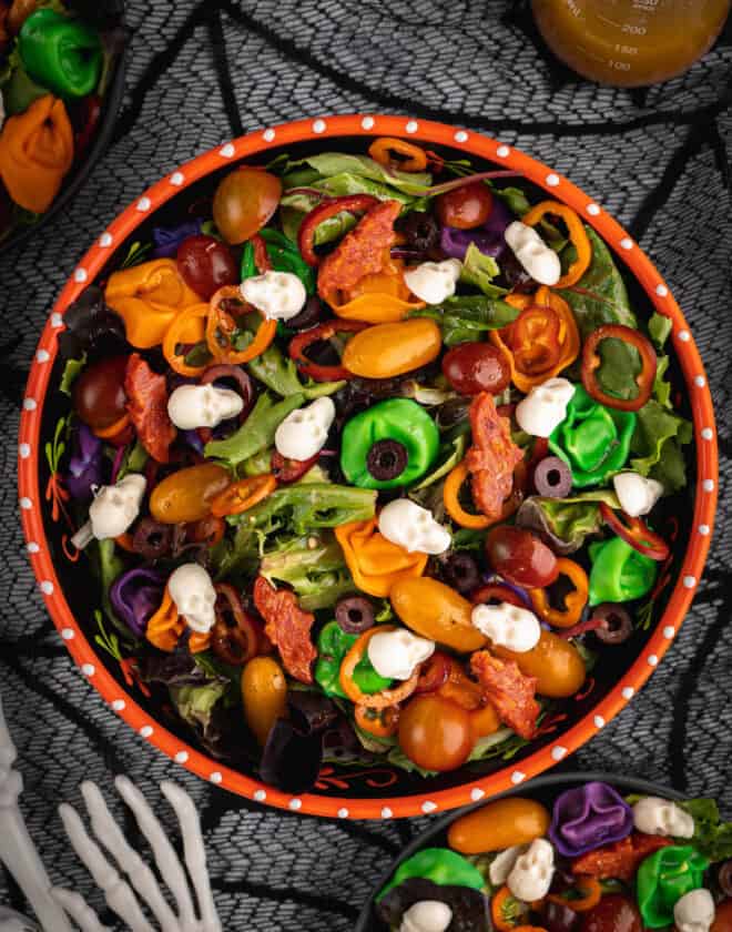 Spooky Halloween Salad Ideas
