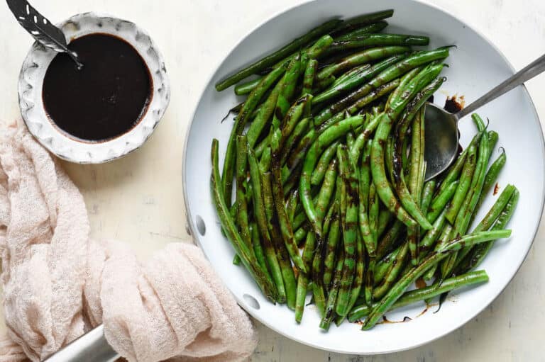 Balsamic Green Beans Foxes Love Lemons