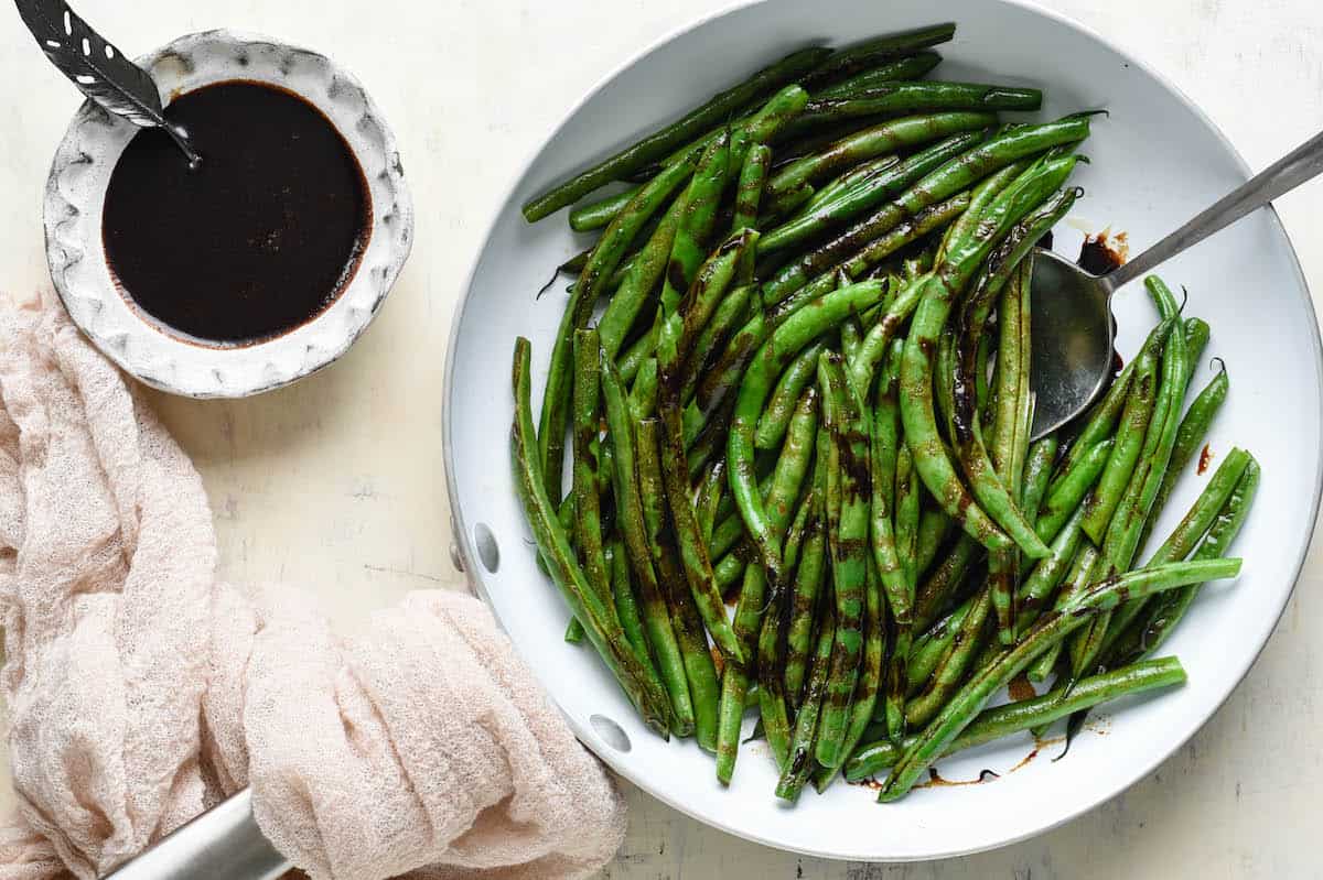 Balsamic Green Beans Foxes Love Lemons