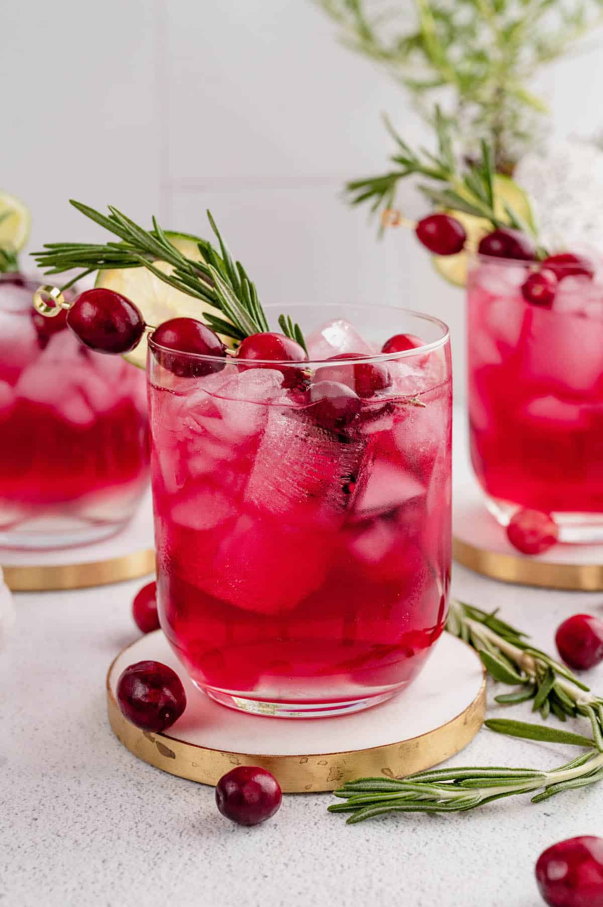 Holiday Cranberry Cocktail Foxes Love Lemons