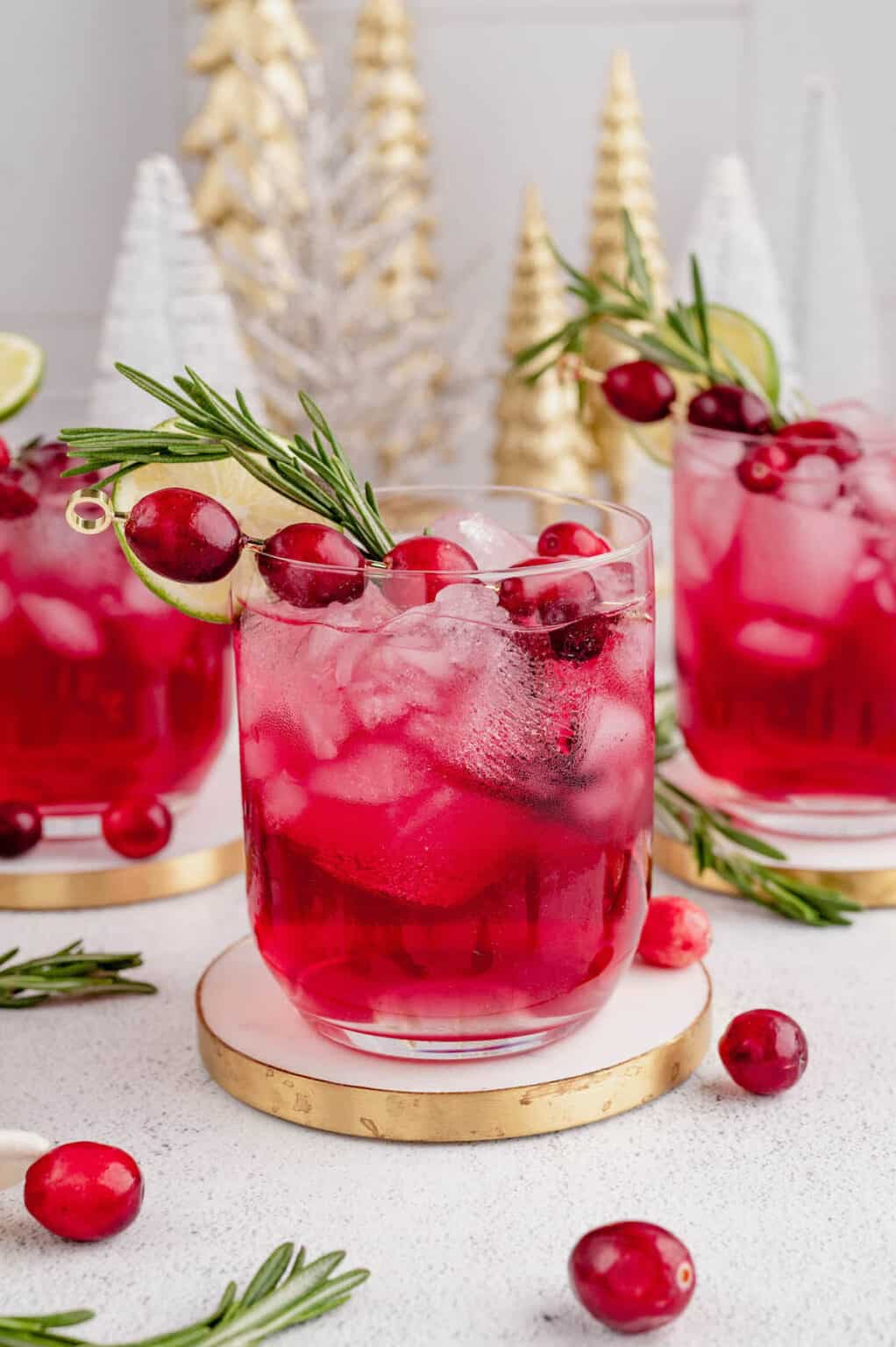 Holiday Cranberry Cocktail Foxes Love Lemons