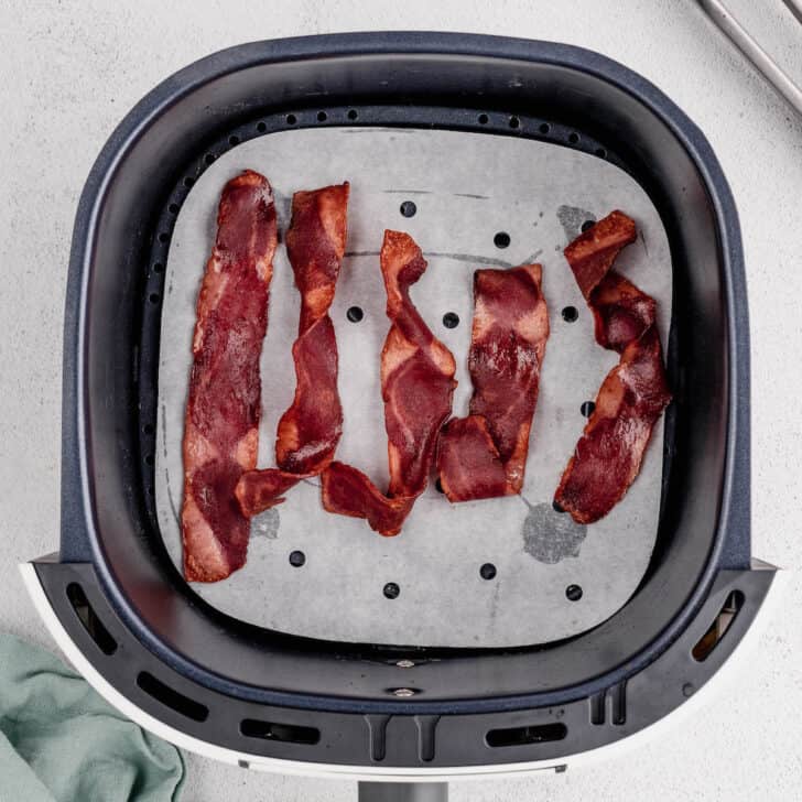 How To Cook Turkey Bacon in an Air Fryer Foxes Love Lemons