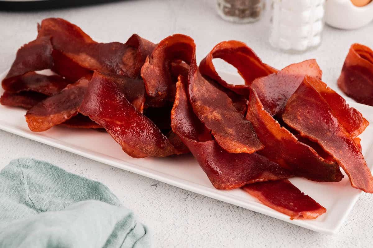 How To Cook Turkey Bacon in an Air Fryer Foxes Love Lemons
