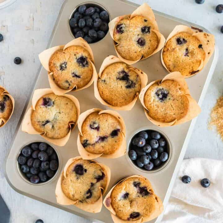 Buttermilk Blueberry Muffins