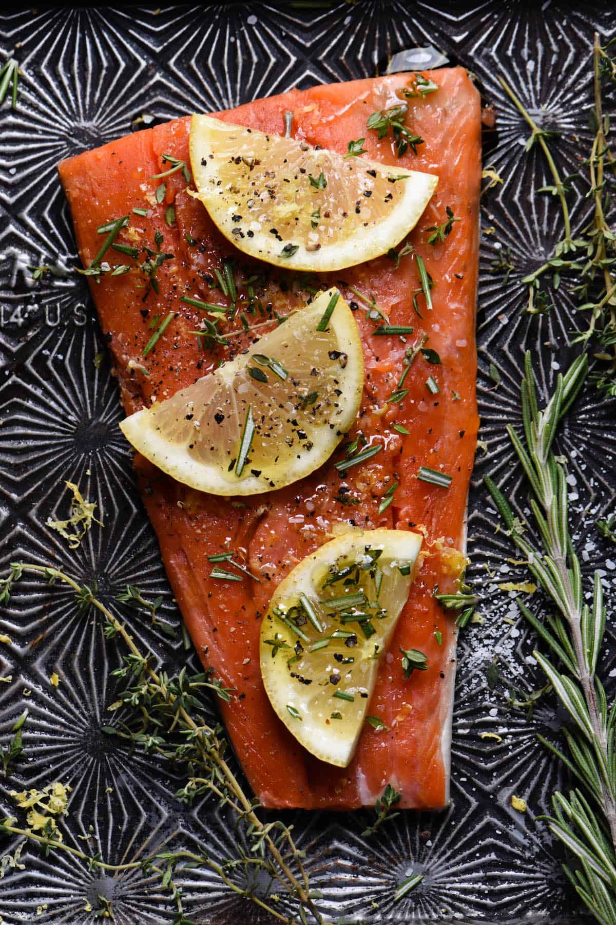 Recipe For Baked Salmon - Foxes Love Lemons