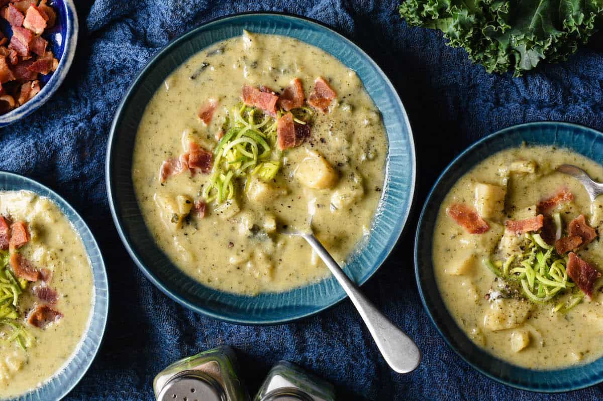 Colcannon Soup (Cabbage Potato Soup) Foxes Love Lemons