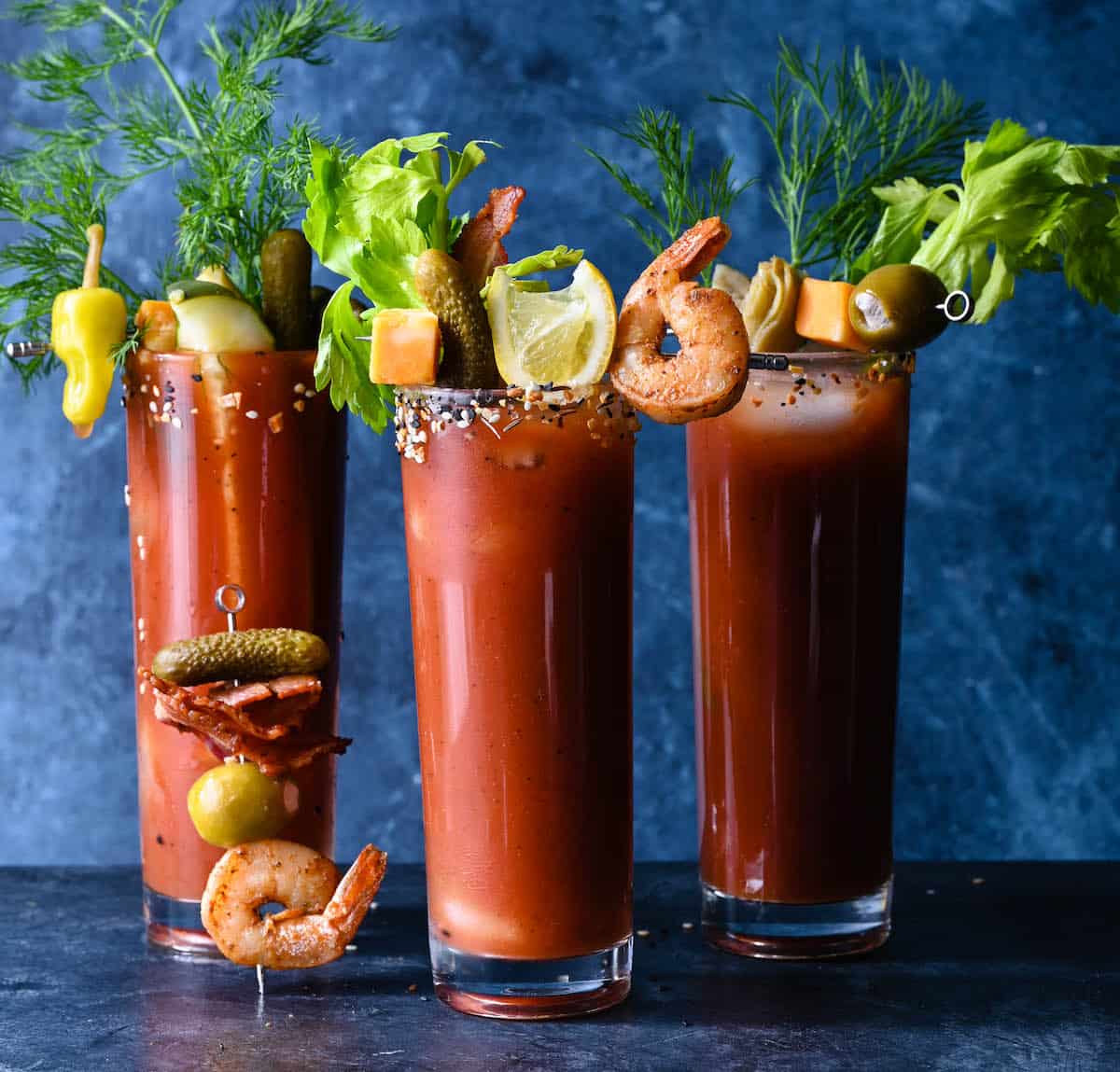 Bloody Mary Skewers - Foxes Love Lemons