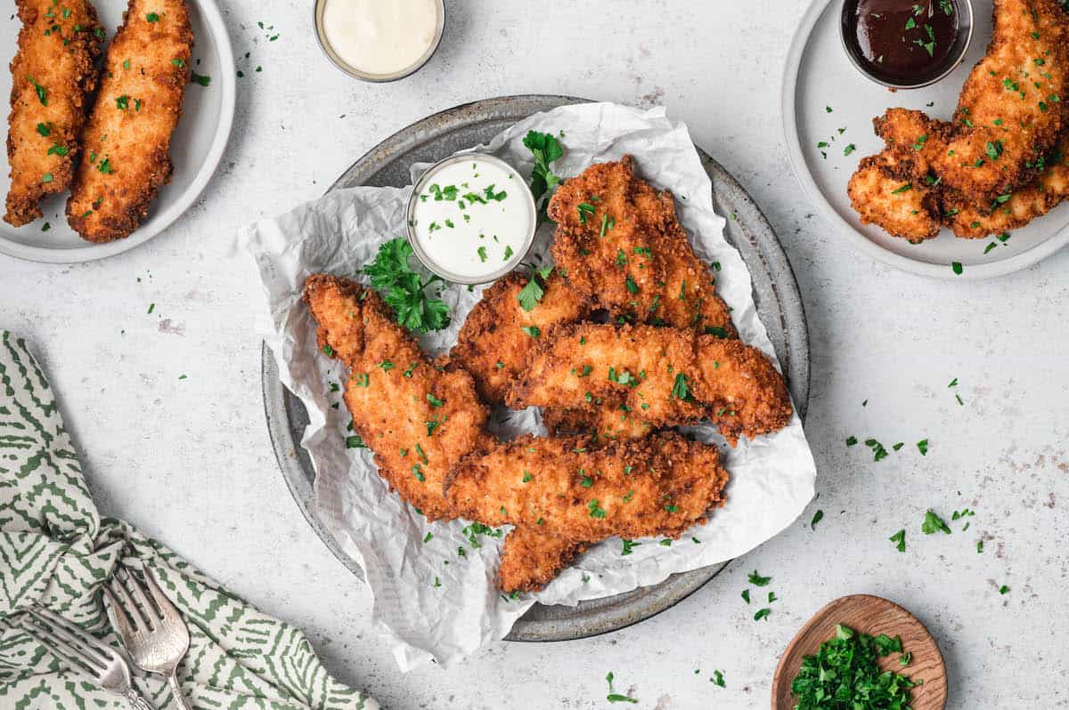 Buttermilk Fried Chicken Tenders Recipe Foxes Love Lemons