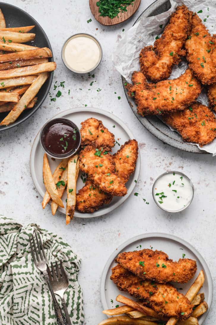 Buttermilk Chicken Tenders - Foxes Love Lemons