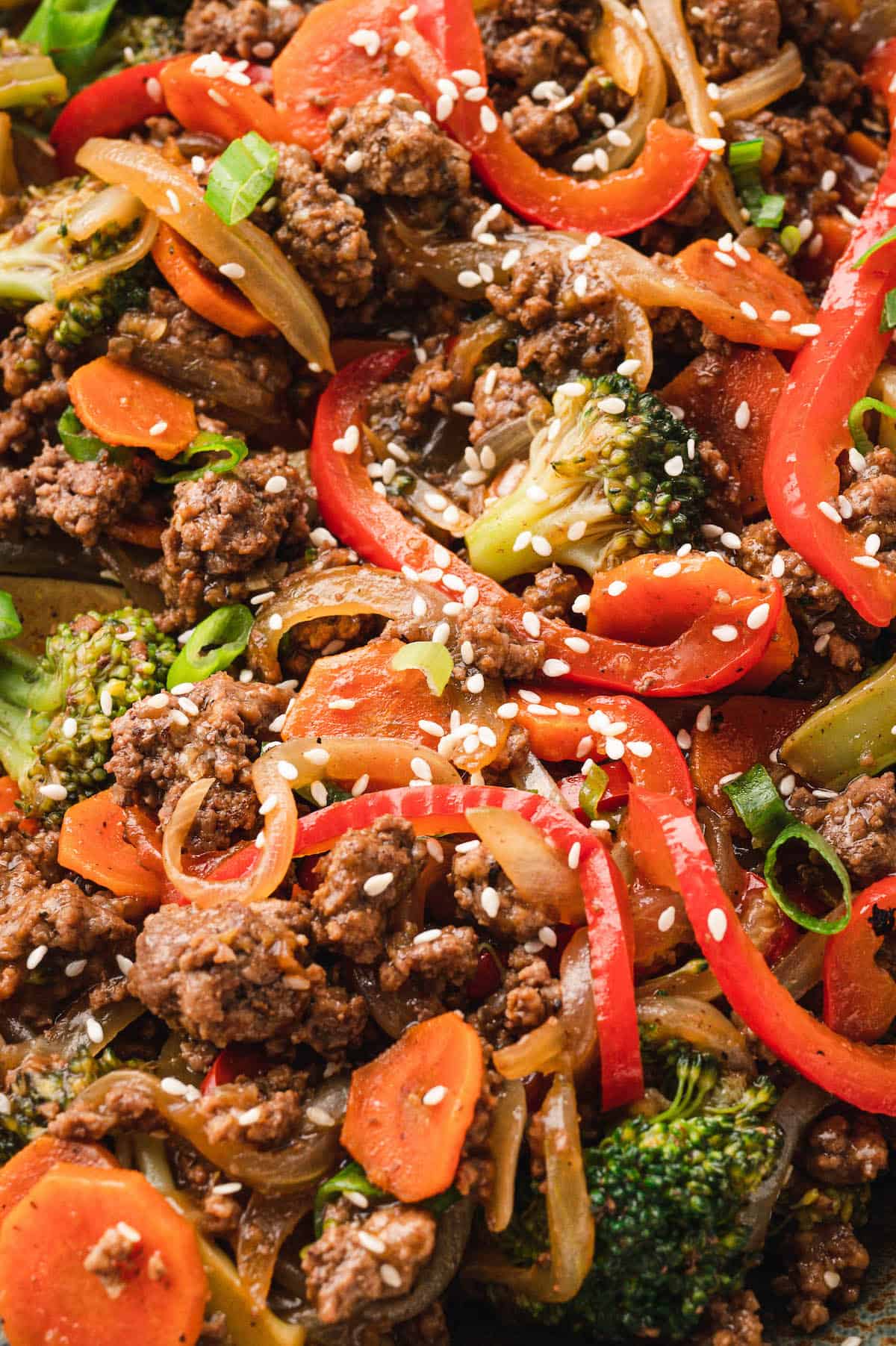 Ground Beef Stir Fry with Rice - Foxes Love Lemons