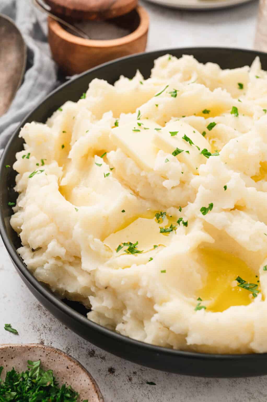 Homemade Mashed Potatoes with Heavy Cream Foxes Love Lemons