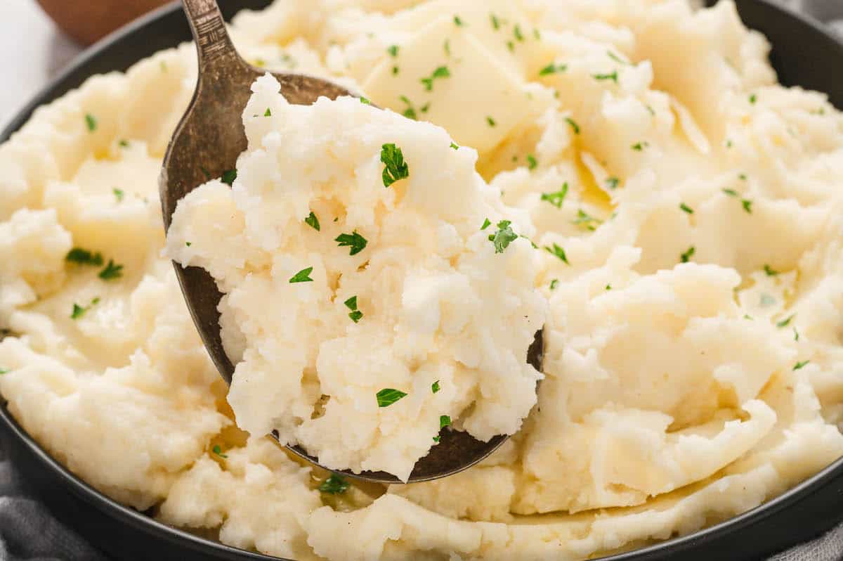 Homemade Mashed Potatoes with Heavy Cream Foxes Love Lemons