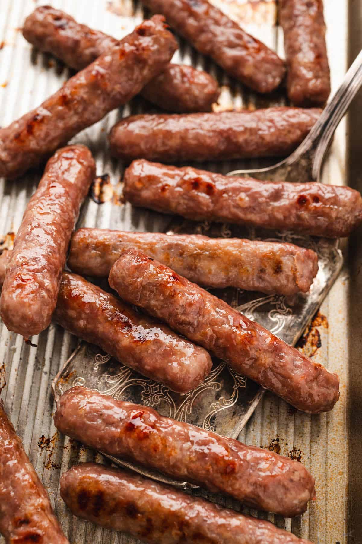 Grill sausage in oven best sale