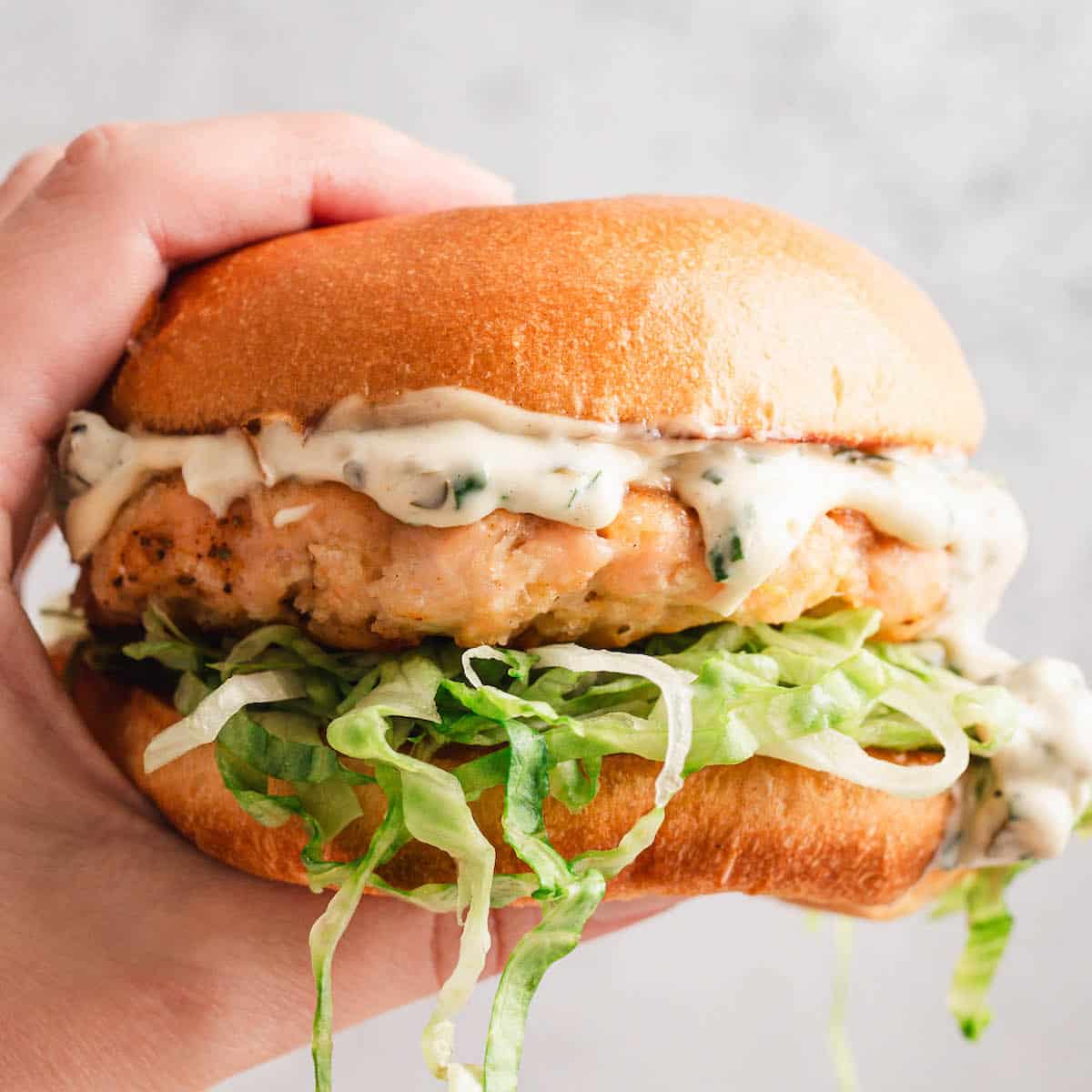 Recipe For Salmon Burgers - Foxes Love Lemons