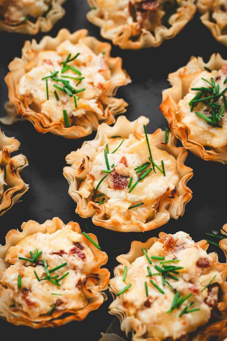 Phyllo Pastry Shells Appetizers - Foxes Love Lemons