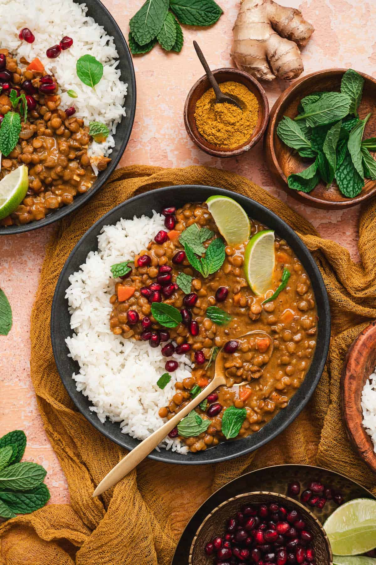 lentil vegetable curry freezer meal school night vegetarian easy healthy