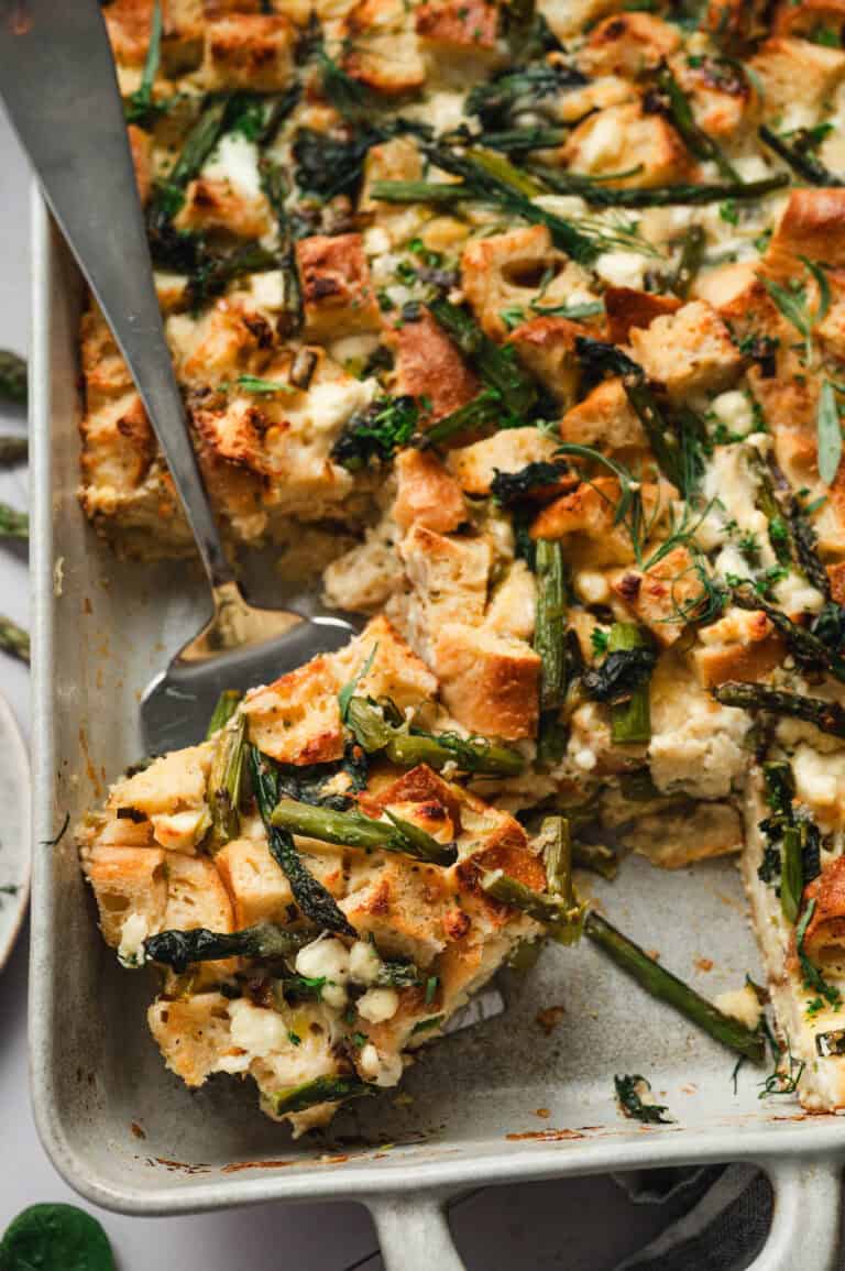 Spring Vegetable Strata